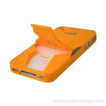 Kickstand Plastic Case for iPhone 4/4S/5 Brand New with SIM Card Hole